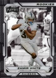 2022 Panini Chronicles Playoff Momentum Rookies Zamir White #PMR-30 card