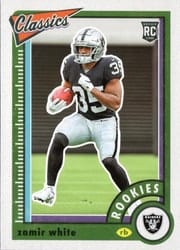2022 Panini Classics Base Set Zamir White #184 card