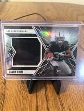 2022 Panini Phoenix Rookie Jumbo Memorabilia Zamir White #RJM-33 card