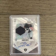2022 Panini Phoenix RPS Rookie Auto Jersey Zamir White #RJA-ZW card