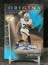 2024 Panini Origins Proving Ground Signatures Zamir White #PGS-ZWH card