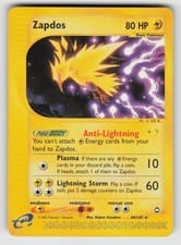 Zapdos Aquapolis card