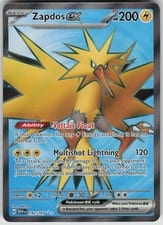 2023 151 Zapdos ex #192 card