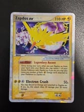 2004 FireRed & LeafGreen Zapdos ex #116 card