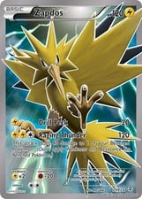 2016 Generations Zapdos #29 card