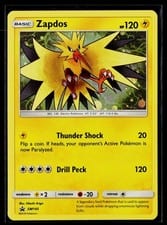 2017 SM Black Star Promos Zapdos #SM159 card