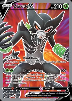Vivid Voltage Zarude V #167 card