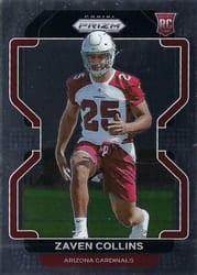 2021 Panini Prizm Base Set Zaven Collins #432 card