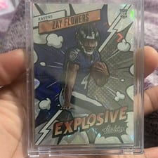 2023 Panini Absolute Explosive Zay Flowers #42 card