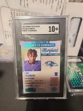 2023 Panini Contenders Permit to Dominate Zay Flowers #15 card
