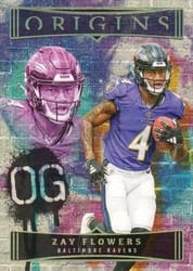 2023 Panini Origins Original Gridiron Zay Flowers #12 card