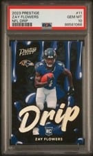 2023 Panini Prestige NFL Drip Zay Flowers #11 card