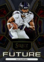2023 Panini Select Select Future Zay Flowers #25 card