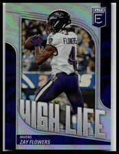 2024 Donruss Elite High Life Zay Flowers #8 card
