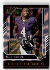 2024 Donruss The Elite Series Zay Flowers #18 card