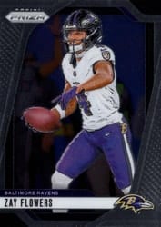 2024 Panini Prizm Base Set Zay Flowers #21 card