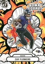 2025 Donruss Bomb Squad Zay Flowers #BS-ZFS card