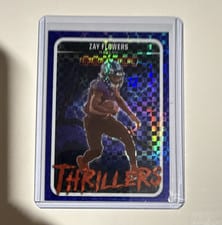 2025 Panini Rookies & Stars Thrillers Zay Flowers #12 card