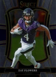 2025 Panini Select Base Set Zay Flowers #162 card