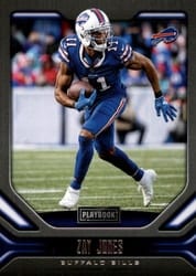 2019 Panini Playbook Base Set Zay Jones #9 card