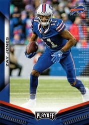 2019 Panini Playoff Base Set Zay Jones #14 card