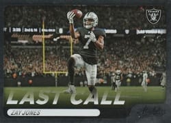 2022 Panini Absolute Last Call Zay Jones #LC-9 card