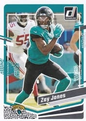 2023 Donruss Base Set Zay Jones #141 card