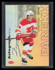 2025-26 Flair Autographics Zayne Parekh #A-ZP card