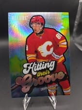 Zayne Parekh 2025-26 Upper Deck Allure Hitting Their Groove card