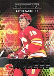 2025-26 Upper Deck Credentials Base Set Zayne Parekh #123 card