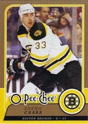 2008-09 O-Pee-Chee Base Set Zdeno Chara #219 card