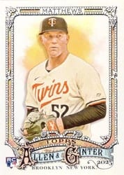 2025 Topps Allen & Ginter Base Set Zebby Matthews #235 card