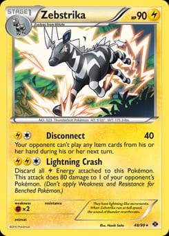 Next Destinies Zebstrika #48 card