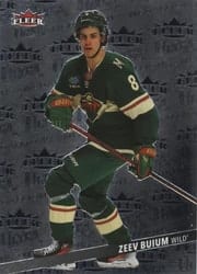 2025-26 Fleer Ultra Medallions Zeev Buium #M-12 card