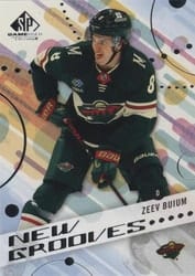 2025-26 SP Game Used New Grooves Zeev Buium #NG-21 card