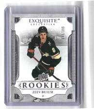 2025-26 Upper Deck Black Diamond Exquisite Rookies Zeev Buium #R-ZB card