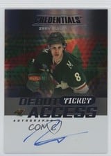 2025-26 Upper Deck Credentials Debut Ticket Access Autographs Zeev Buium #DTA-ZB card