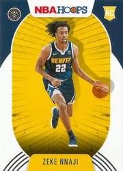 2020-21 Hoops Base Set Zeke Nnaji #235 card