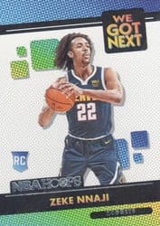2020-21 Hoops We Got Next Zeke Nnaji #22 card