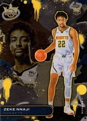 2020-21 Panini Court Kings Base Set Zeke Nnaji #115 card
