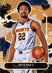 2020-21 Panini Court Kings Base Set Zeke Nnaji #82 card