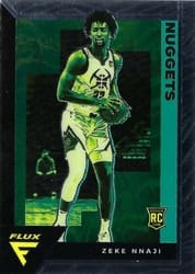 2020-21 Panini Flux Base Set Zeke Nnaji #247 card