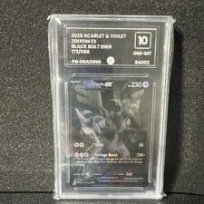 Black Bolt Zekrom ex #172 card