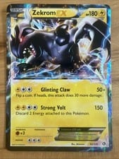 Legendary Treasures Zekrom-EX #52 card