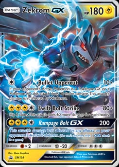 SM Black Star Promos Zekrom-GX #SM138 card