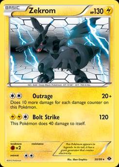 Next Destinies Zekrom #50 card