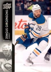 2021-22 Upper Deck Base Set Zemgus Girgensons #269 card