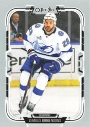 2025-26 O-Pee-Chee Base Set Zemgus Girgensons #384 card
