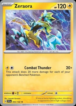 2024 Stellar Crown Zeraora #55