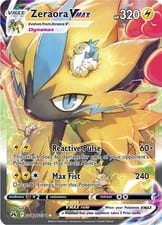 Crown Zenith Galarian Gallery Zeraora VMAX #GG42 card